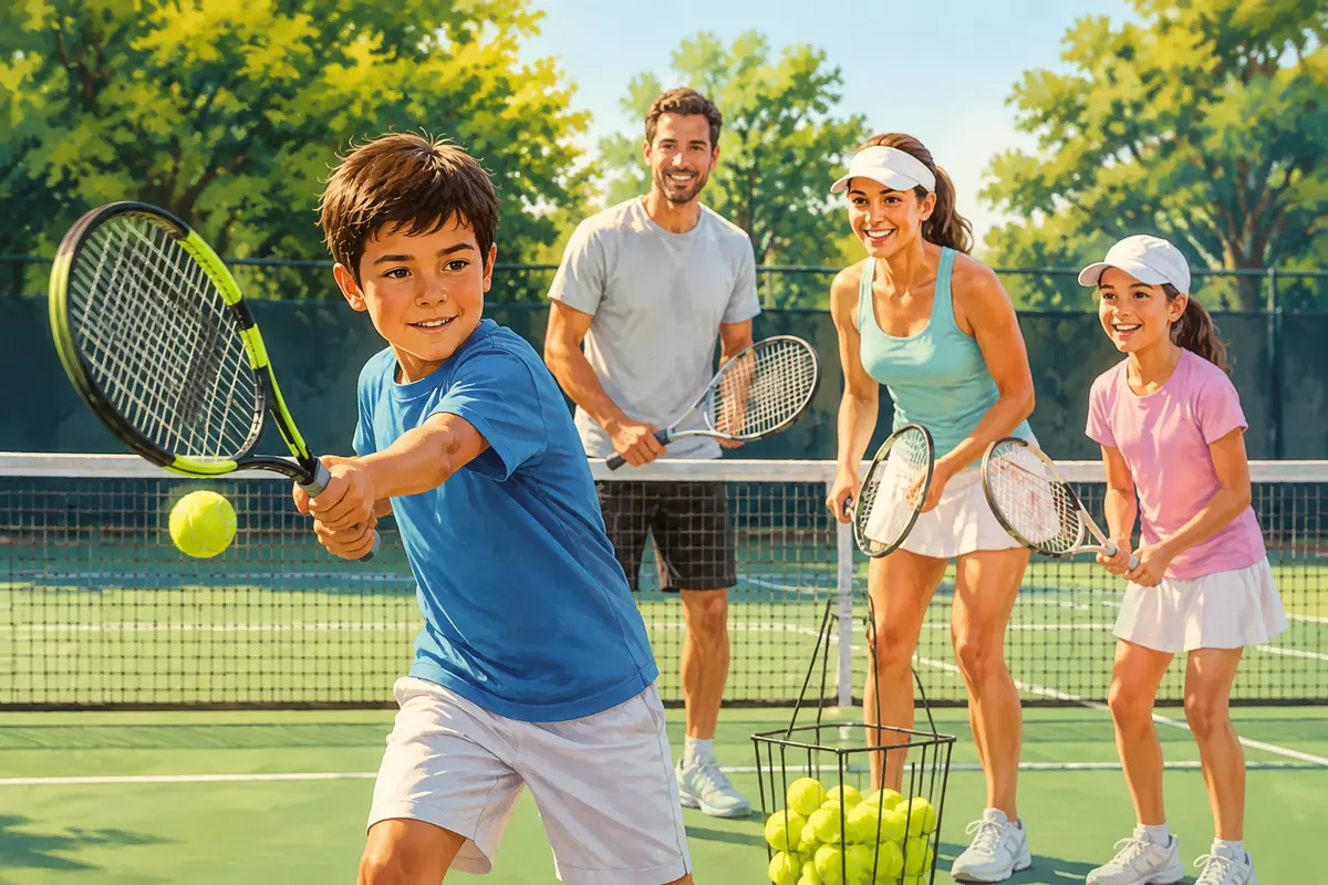 Quiz Tennis pour enfants et famille