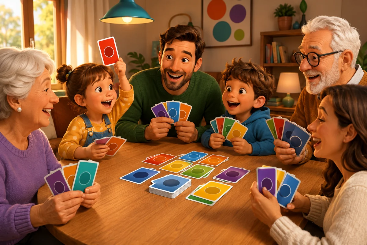 Quiz UNO pour enfants et famille