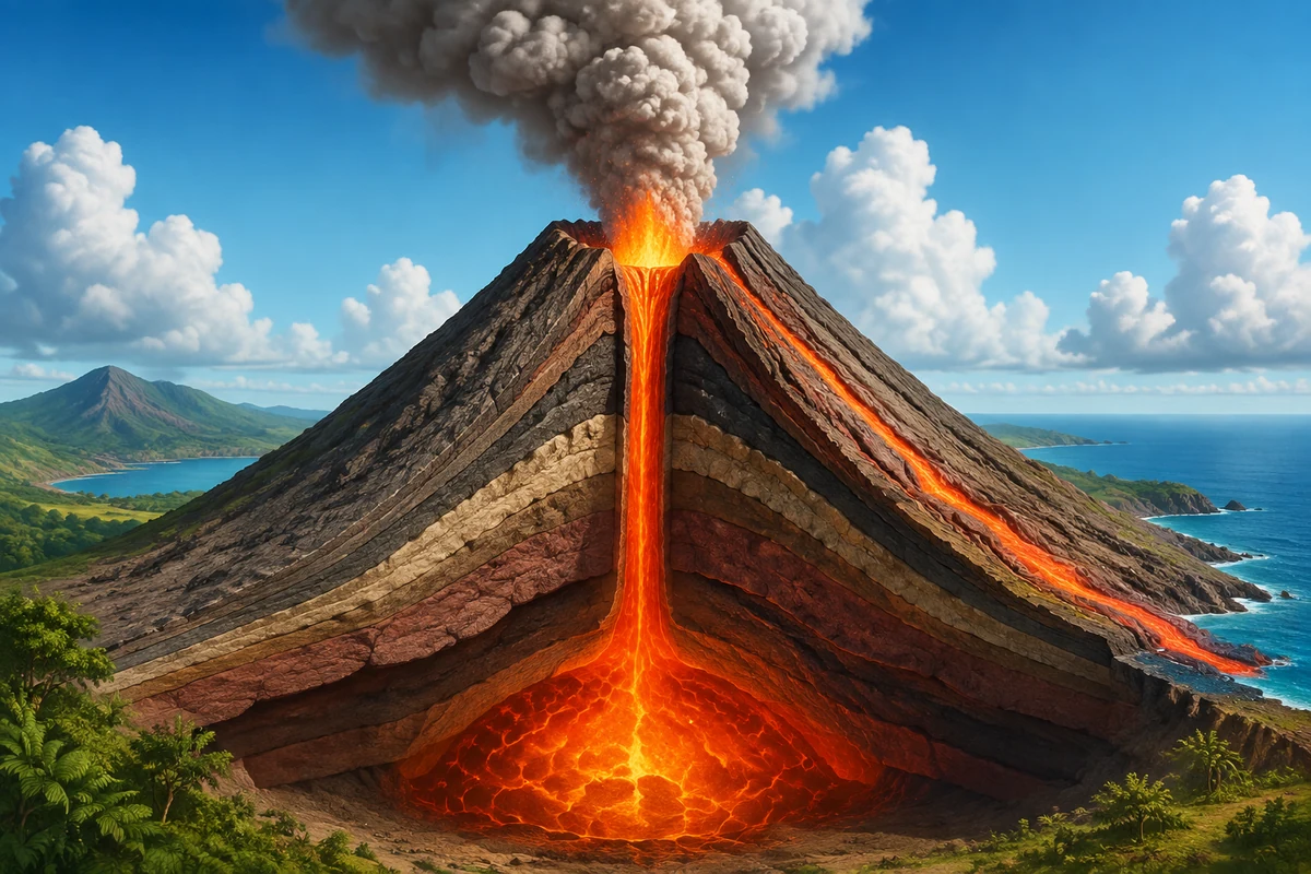 Quiz Volcans pour enfants et famille