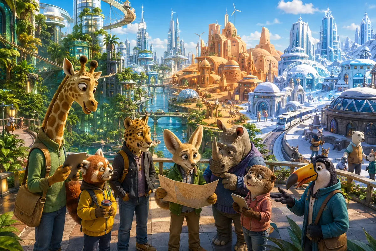 Quiz Zootopie pour enfants et famille