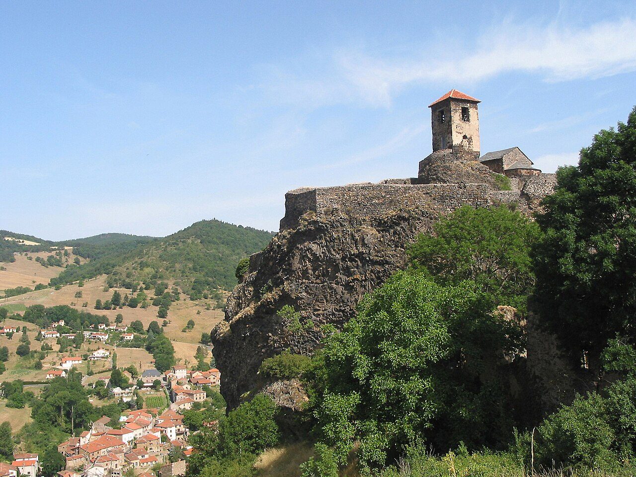 Château de Saint-Ilpize à Saint-Ilpize
