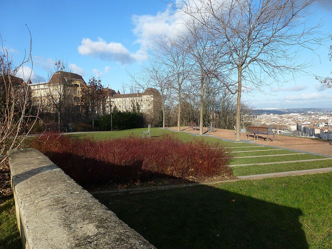 Jardin de Montréal - du Belvédère - des Curiosités à Lyon 5e Arrondissement