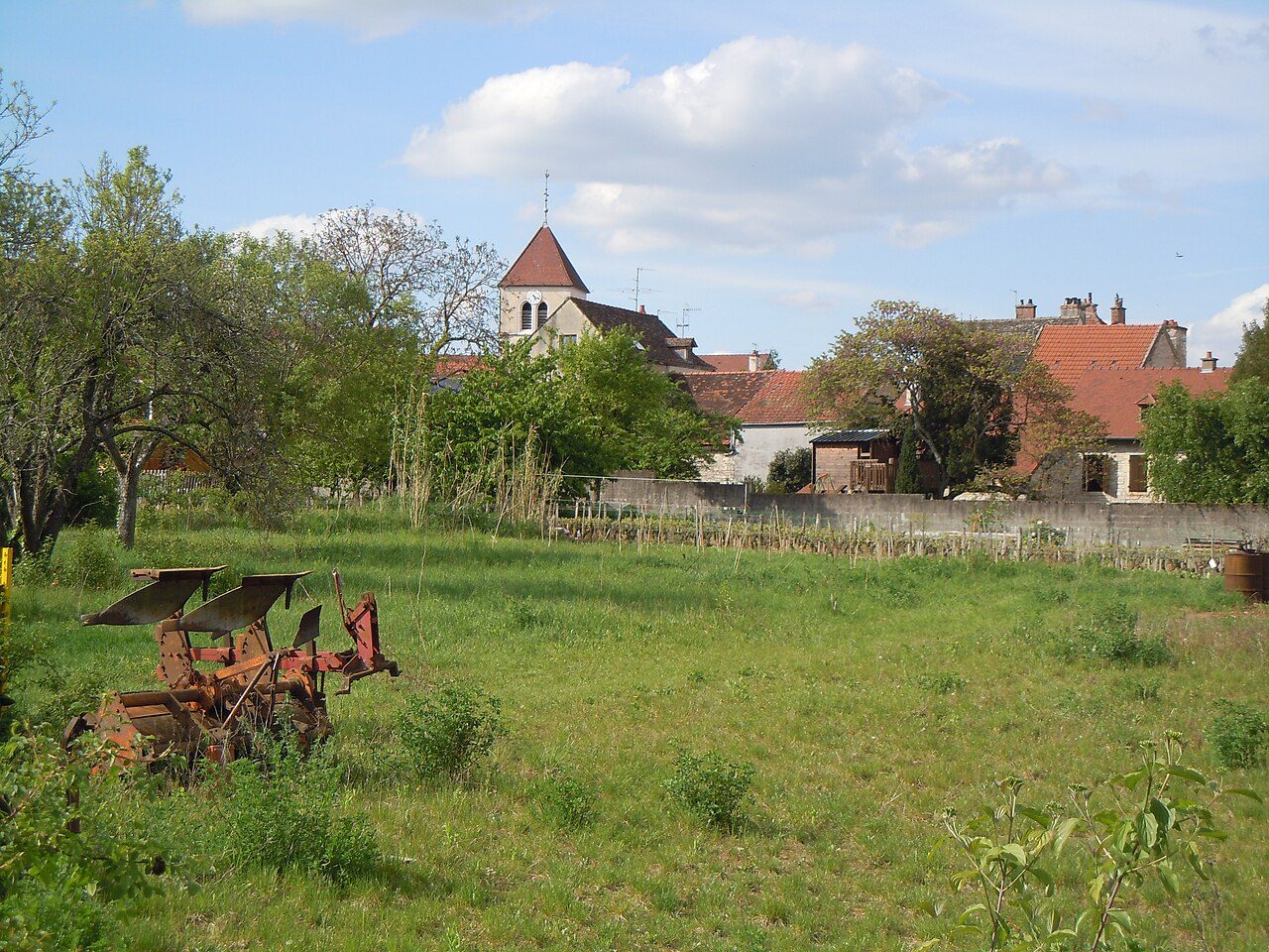Jardin public du Clos du Roy à Chenôve