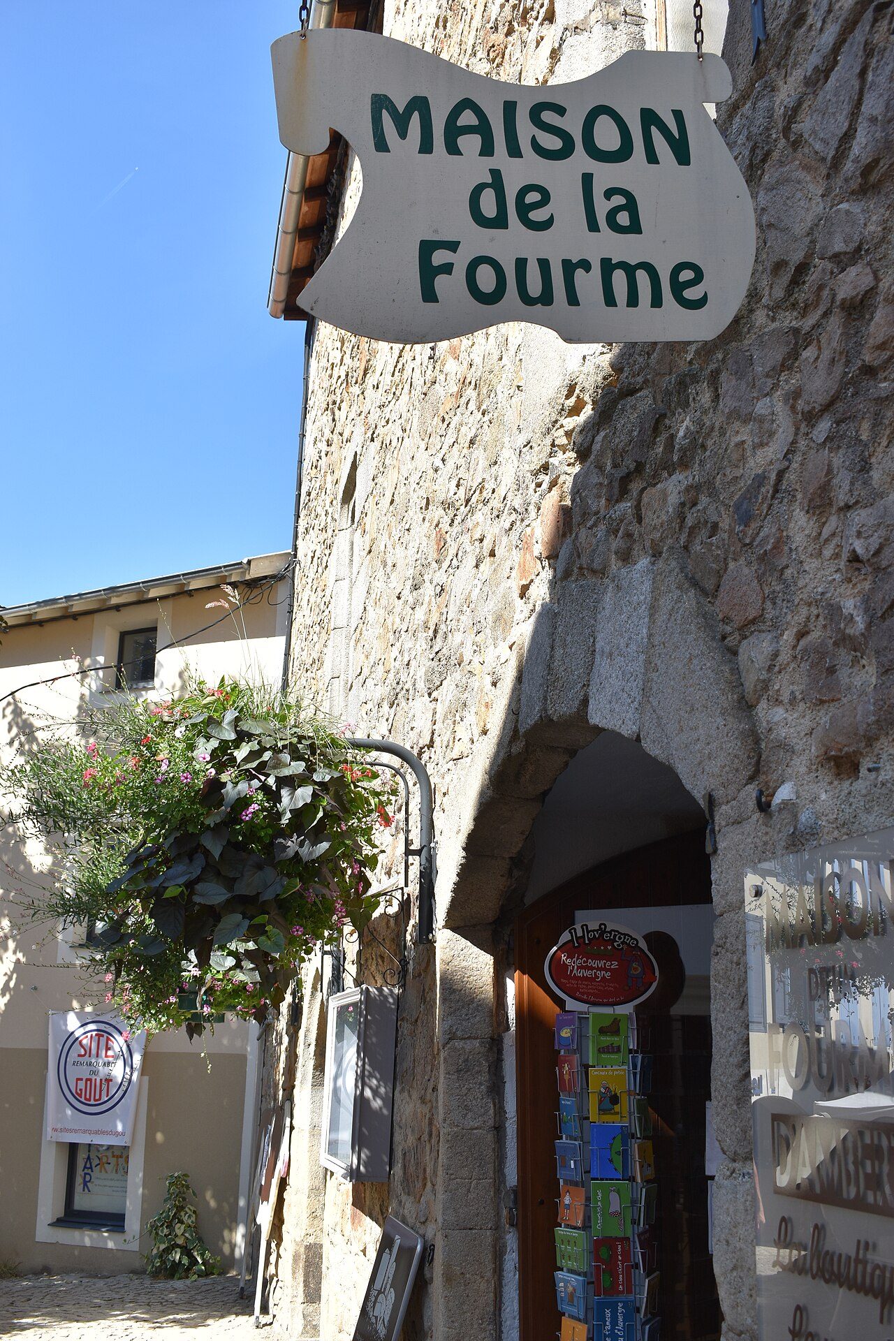 Maison de la Fourme d'Ambert et des fromages d'Auvergne à Ambert