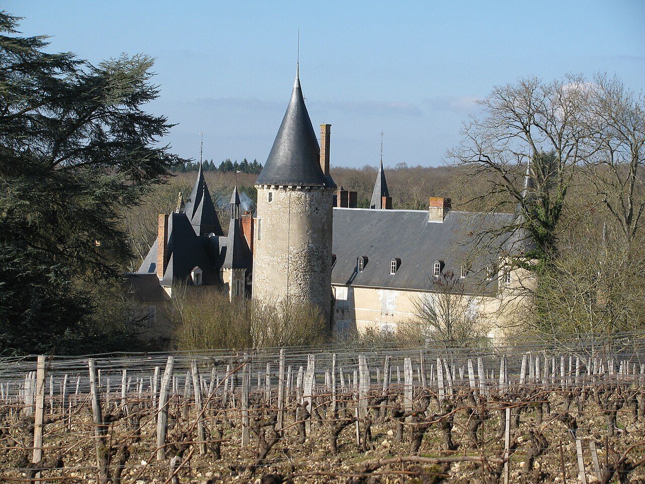 Château de Tracy à Tracy-sur-Loire