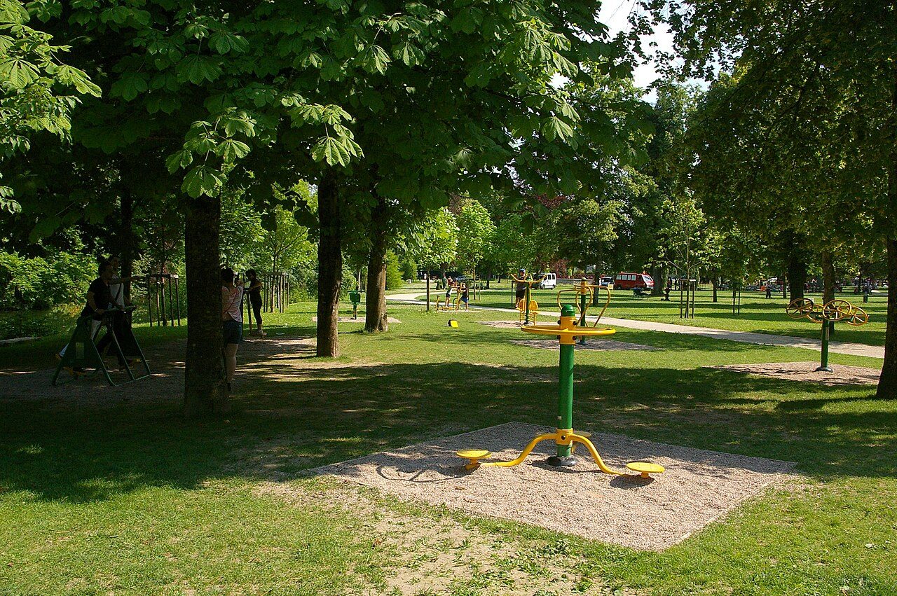 Le parc des Luxembourg