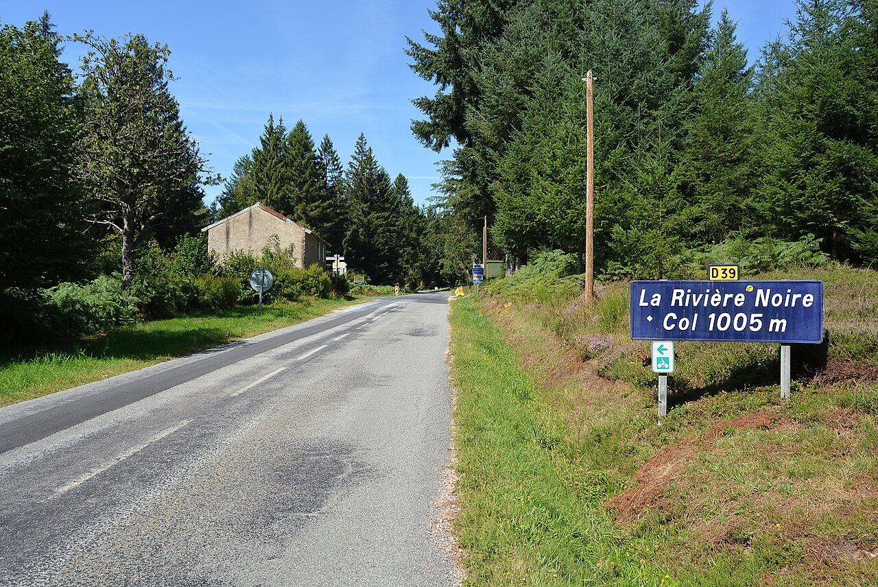 Le Col de la Rivière Noire à Saint-Nicolas-des-Biefs