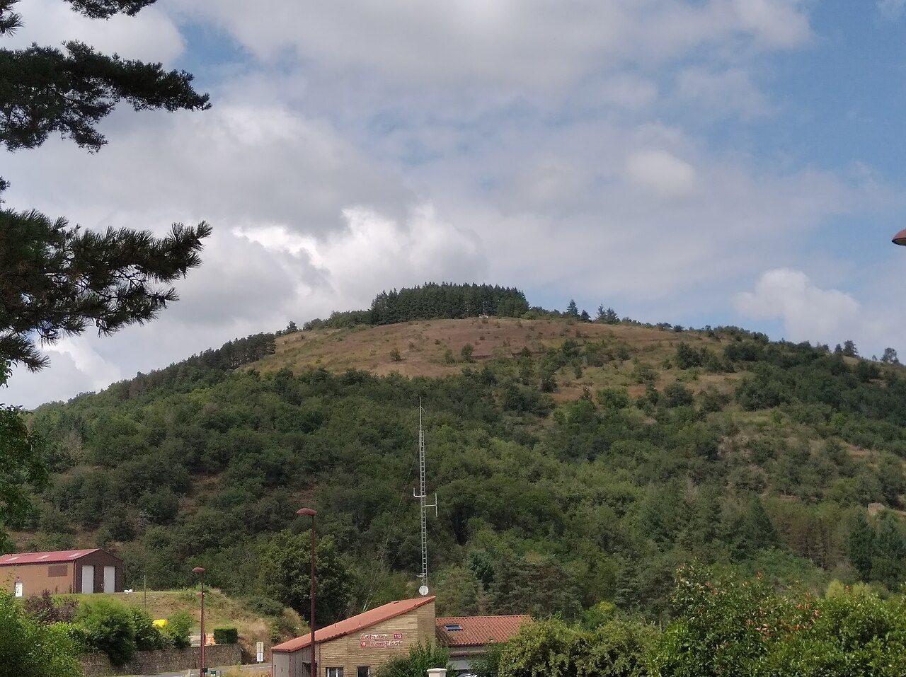 Volcan du Pié Rouge à Blassac