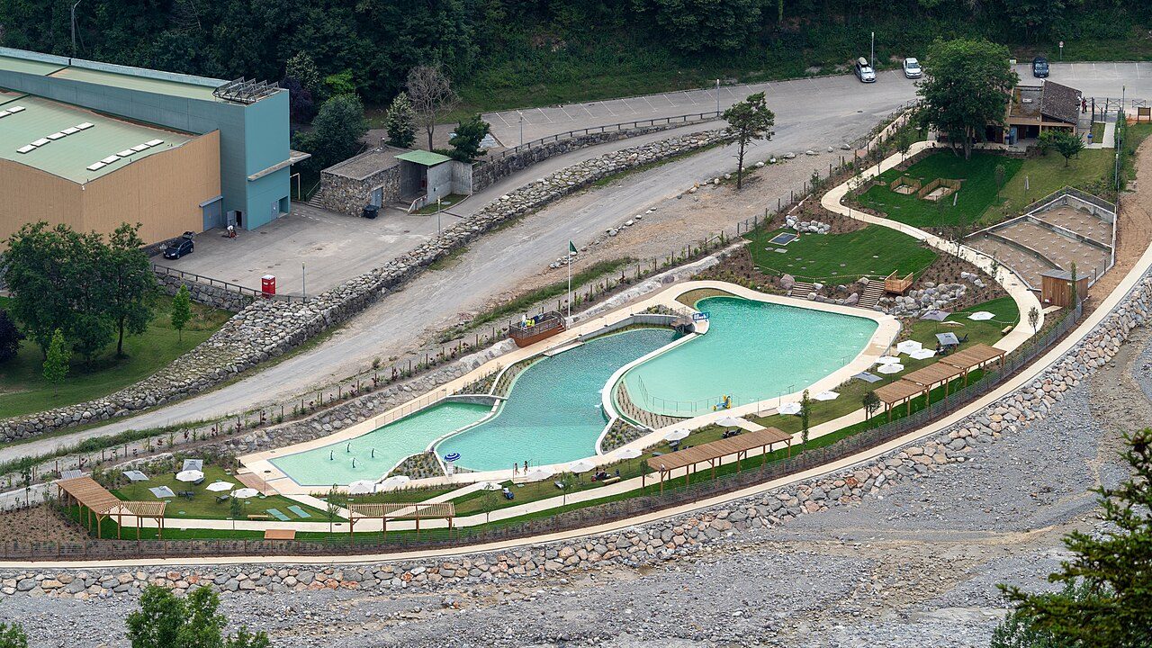 Bassin de baignade biologique de Roquebillière à Roquebillière