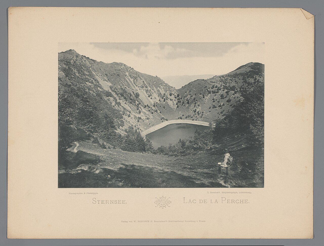 Lac des Perches (Sternsee) à Rimbach-près-Masevaux