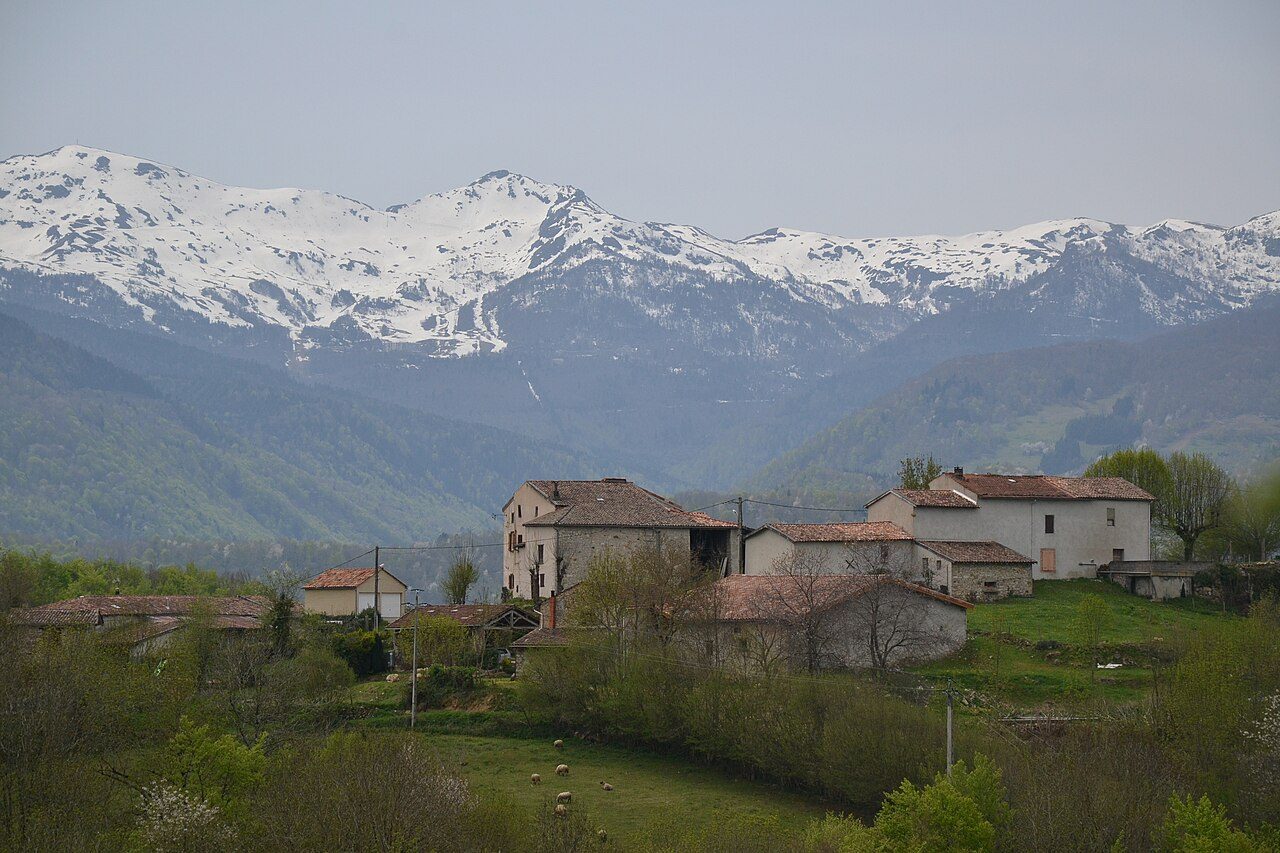 Rocher d'escalade de Péreille à Péreille