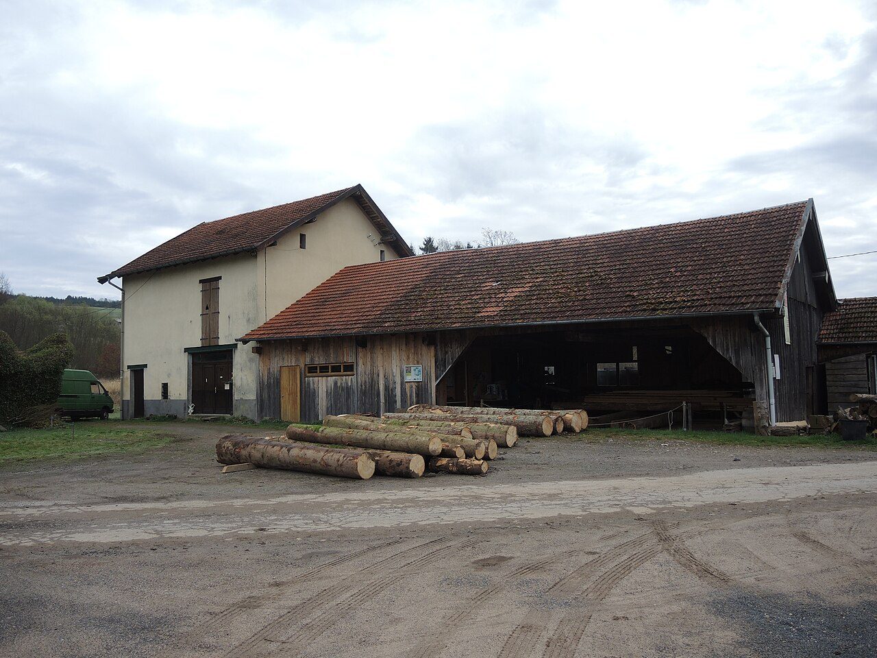 Scierie hydraulique - Musée de Mandray à Mandray