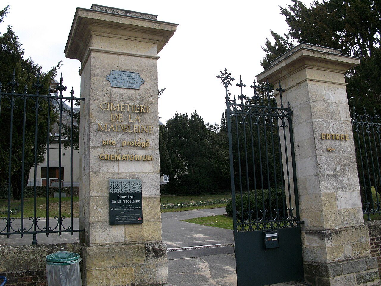 Cimetière paysager de la Madeleine
