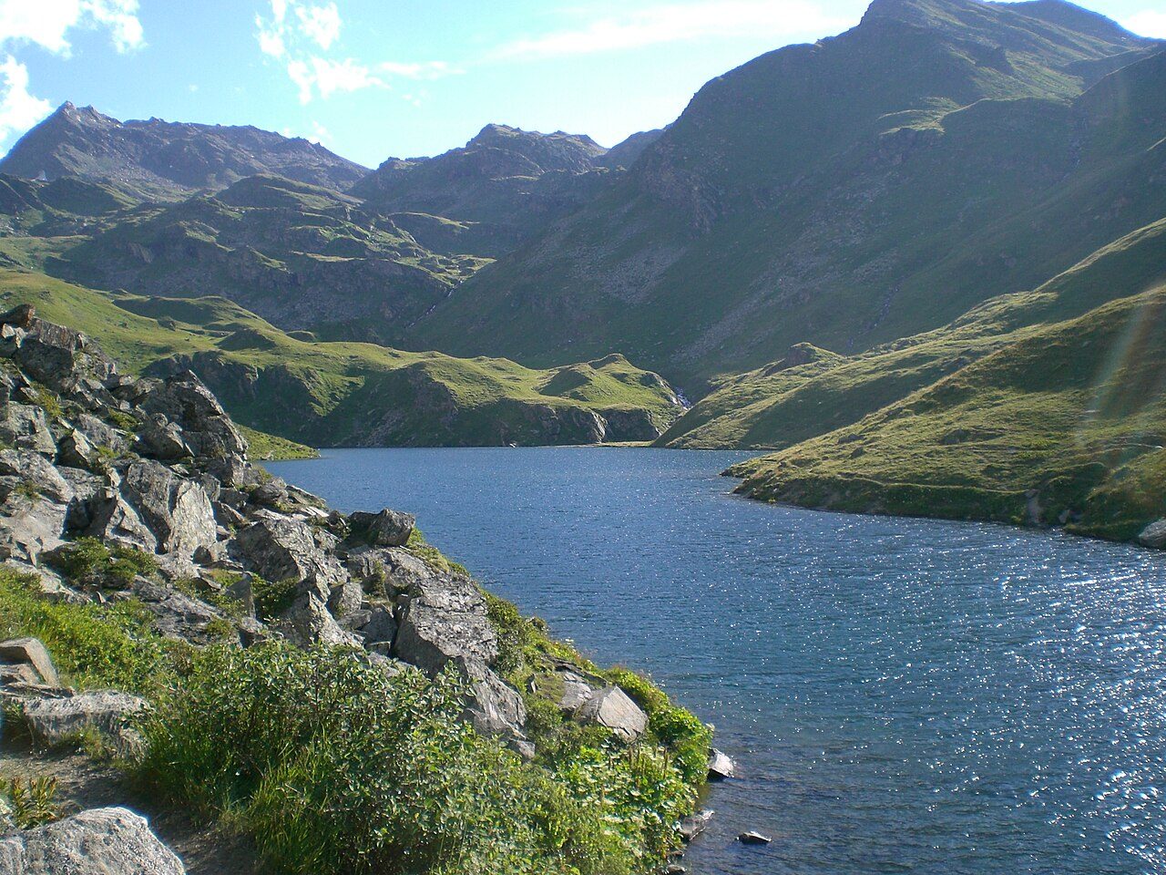 Lac du Lou à Les Belleville