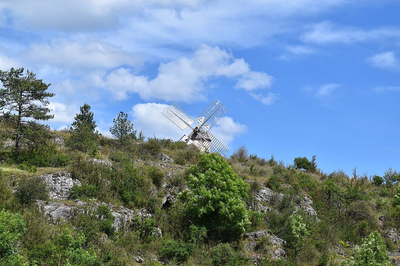 Moulin du Rédounel à La Couvertoirade