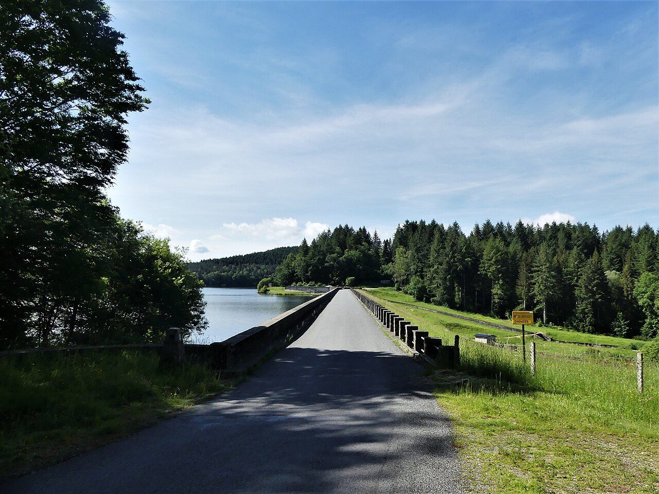 Barrage de Vassivière à Royère-de-Vassivière