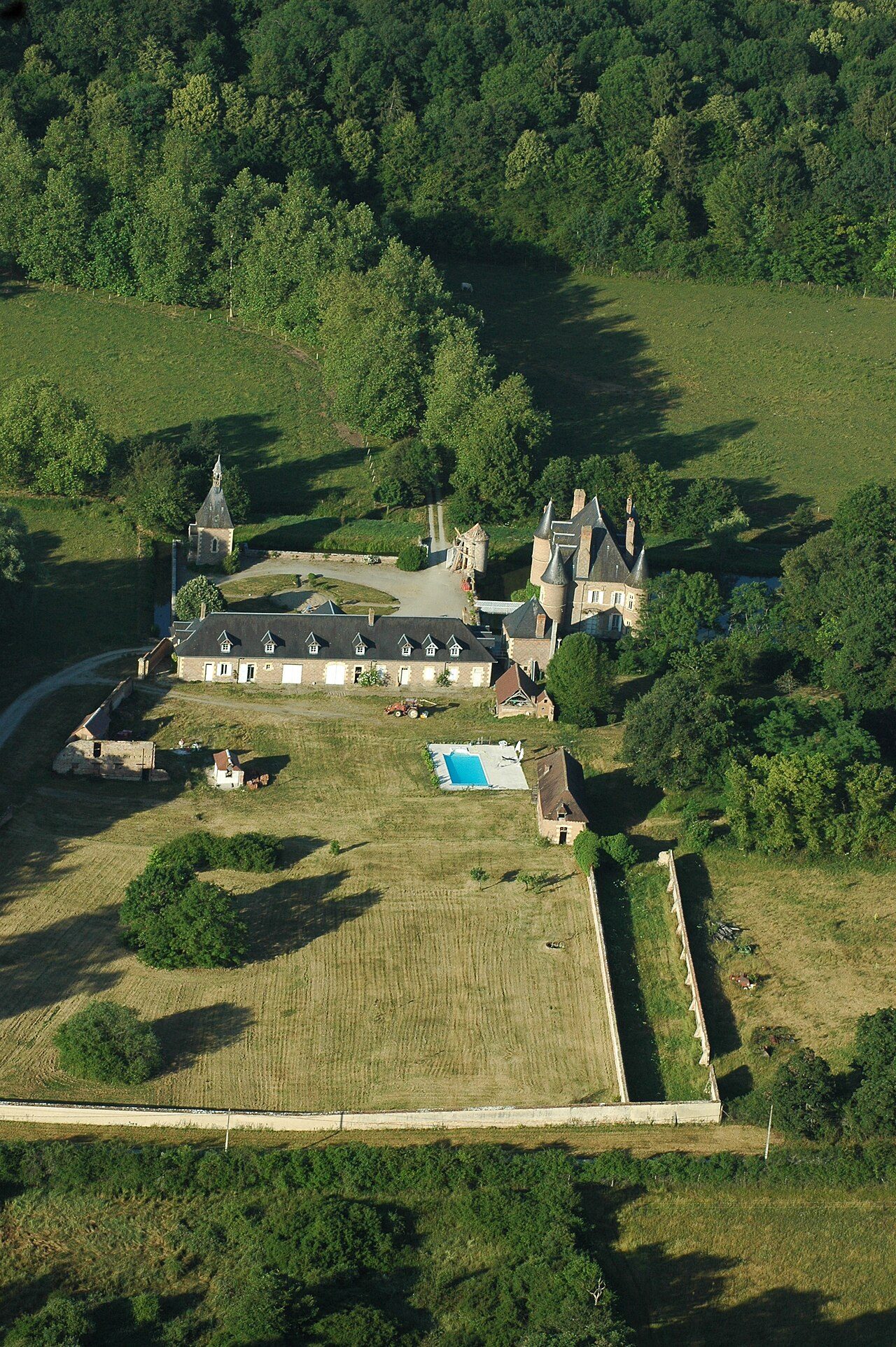 Château de l'Écluse à Neuilly-le-Réal