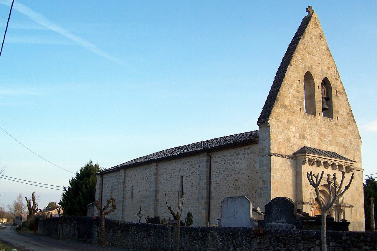 Eglise Saint-Christophe du Puch à Sauveterre-de-Guyenne
