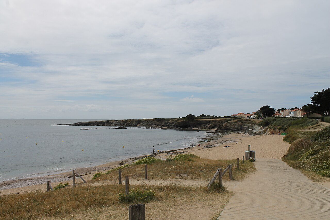 Plage de l'Anse du Sud à Préfailles
