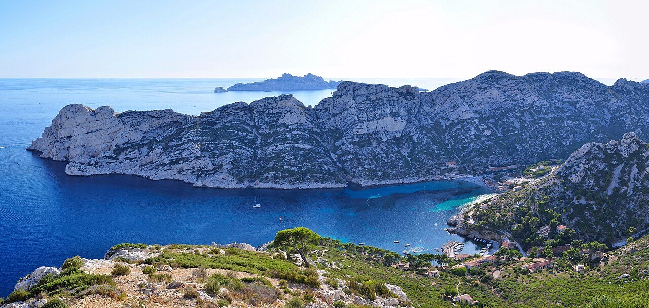 Plage de la calanque de Sormiou à Marseille 9e Arrondissement