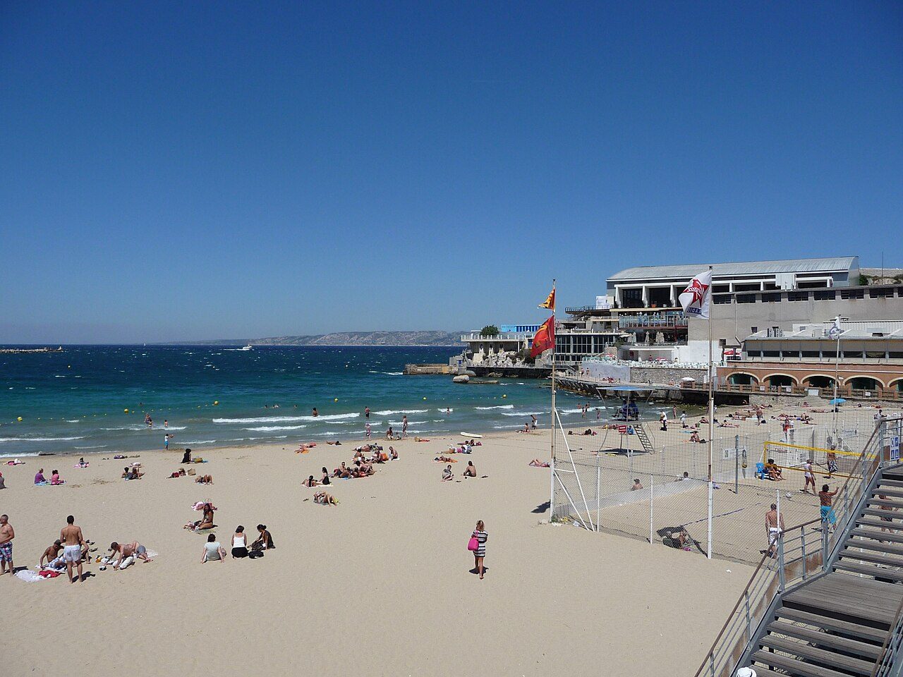 Plage des Catalans à Marseille 7e Arrondissement