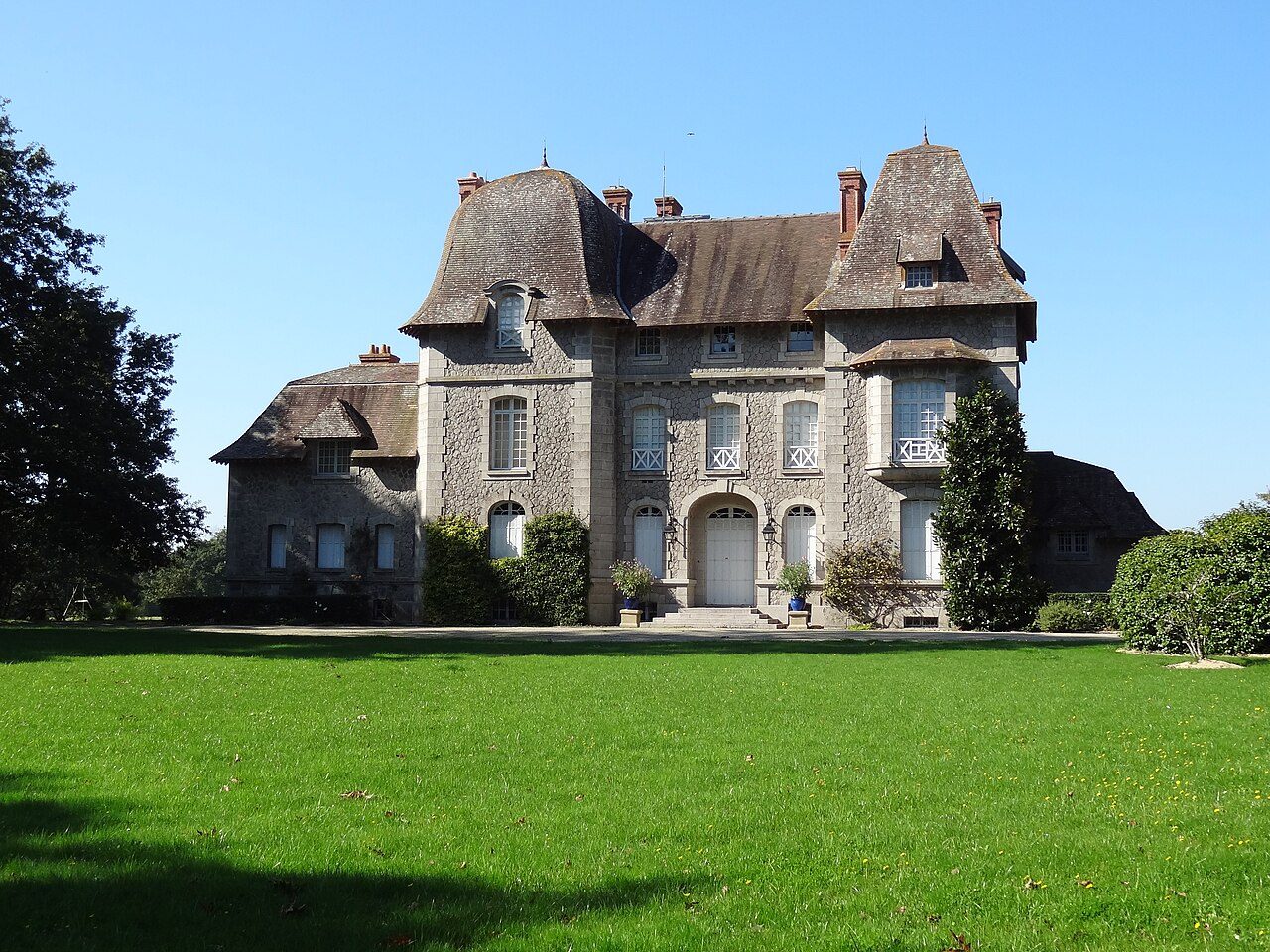Le château du Bois-Rouaud à Chaumes-en-Retz