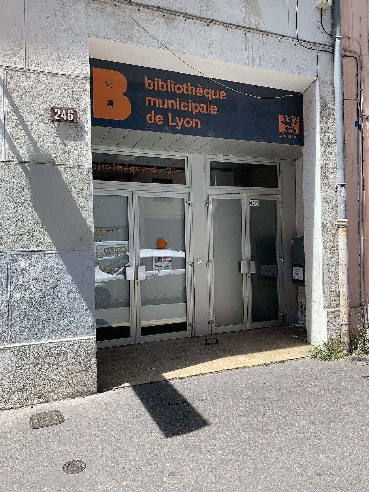 Bibliothèque du 3e Duguesclin à Lyon 3e Arrondissement