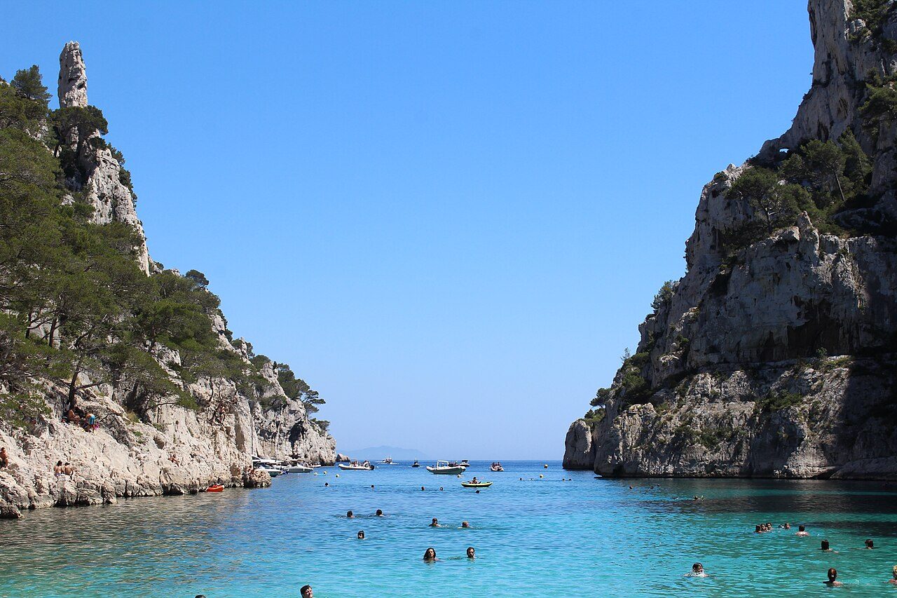 Calanque d'En Vau à Marseille 9e Arrondissement