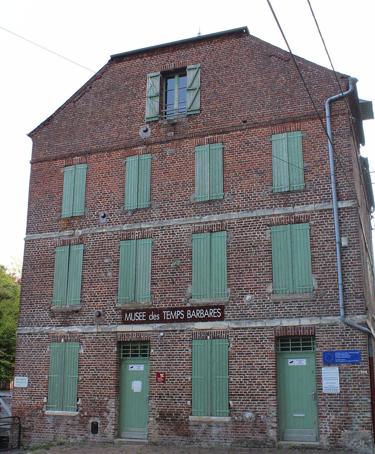 Musée des Temps Barbares et parc archéologique à Marle