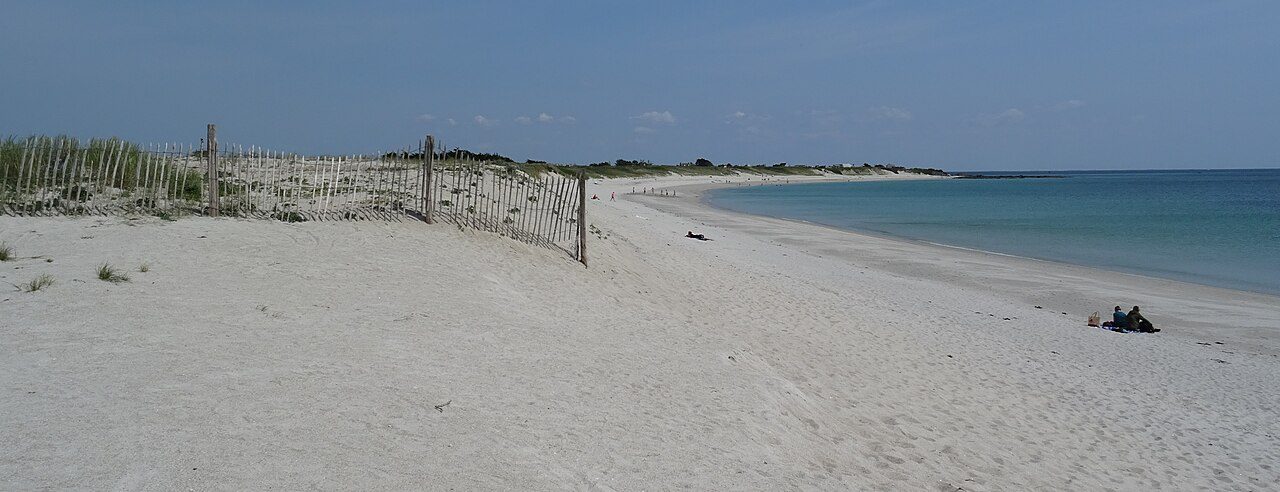 Plage des Sables blancs à Loctudy