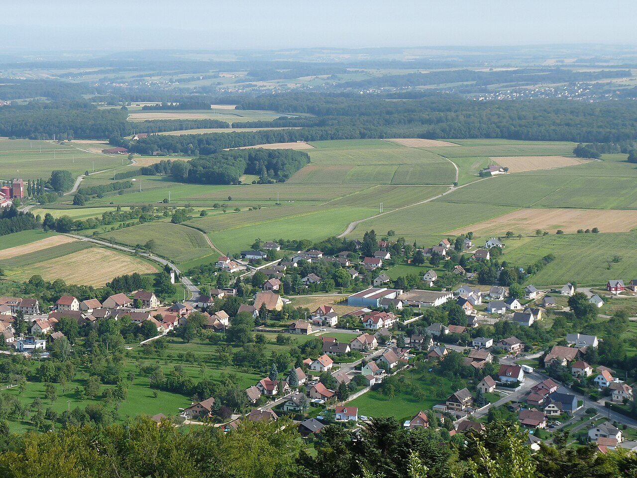 La Tour du Rossberg à Ferrette