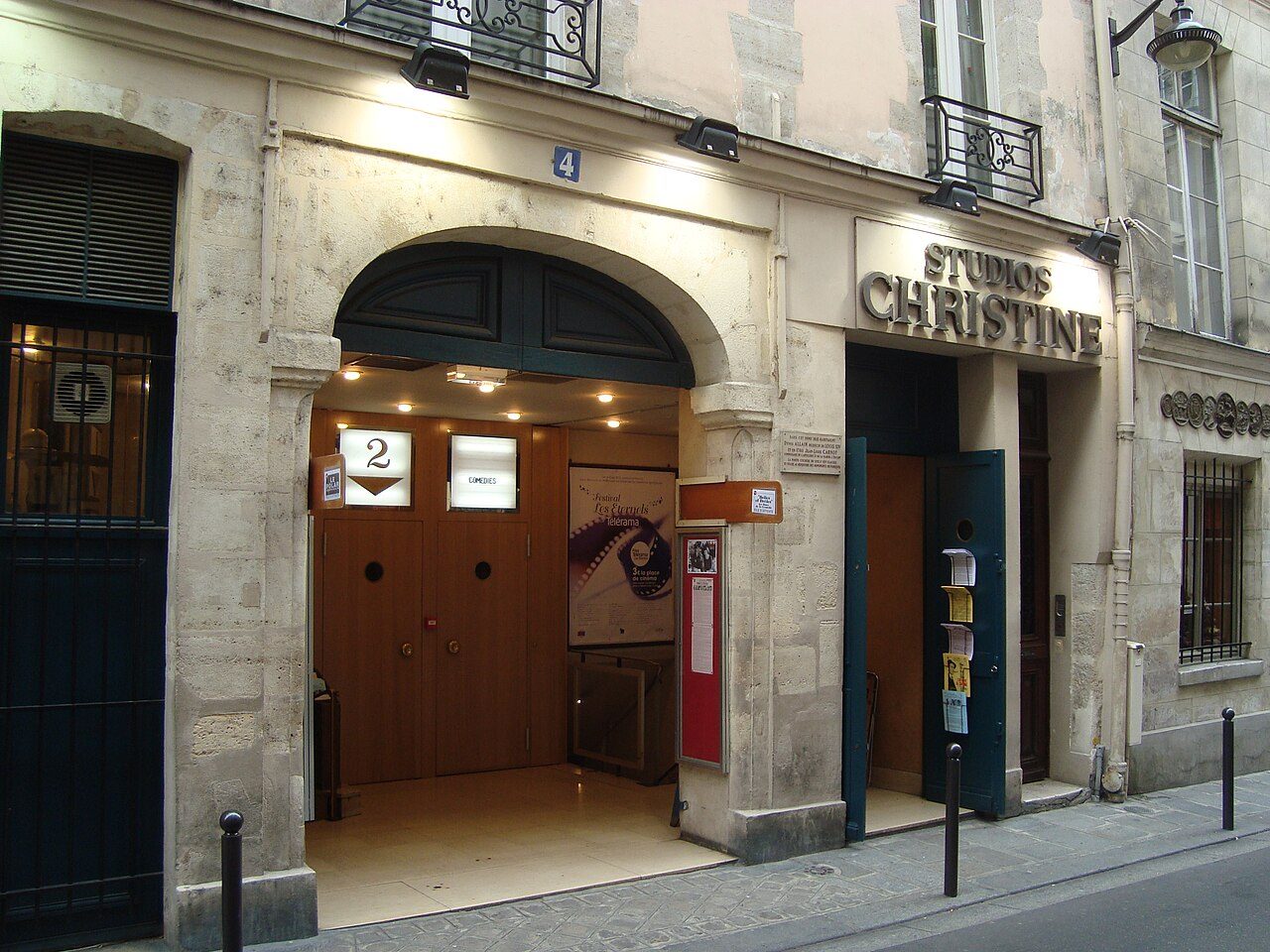 Le Christine cinéma club à Paris