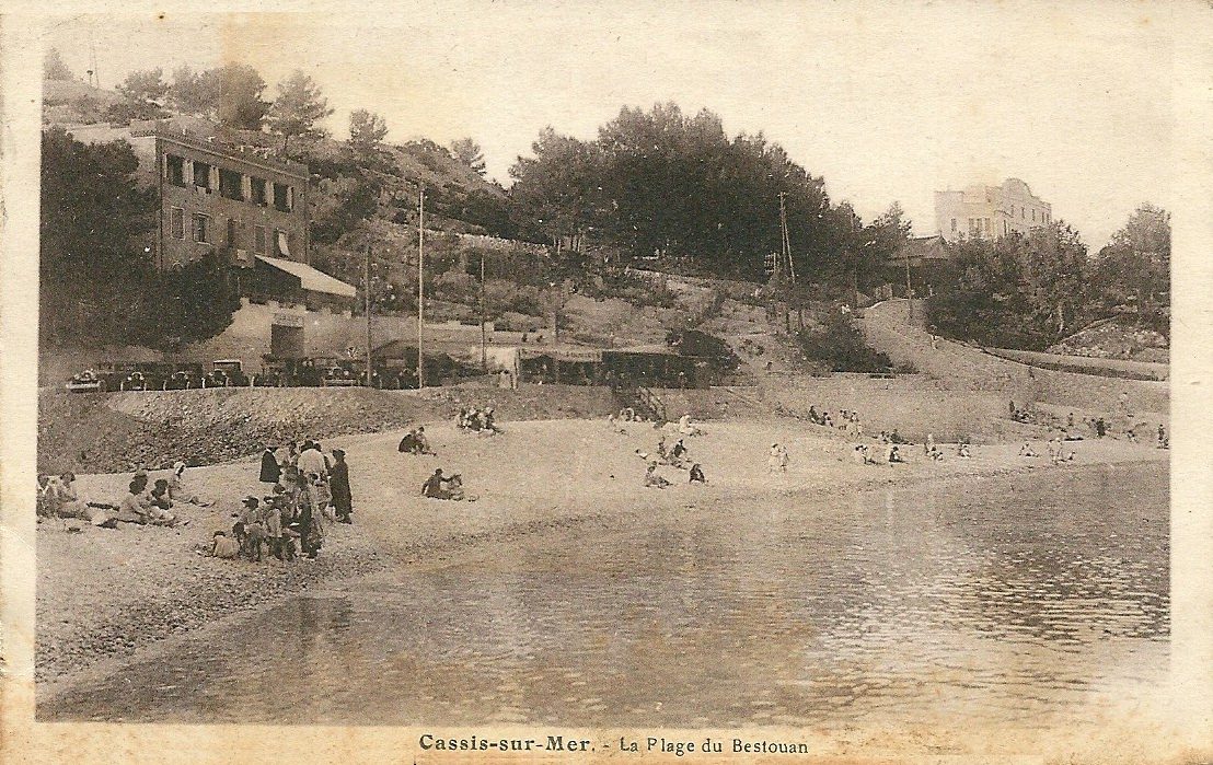 Plage du Bestouan à Cassis