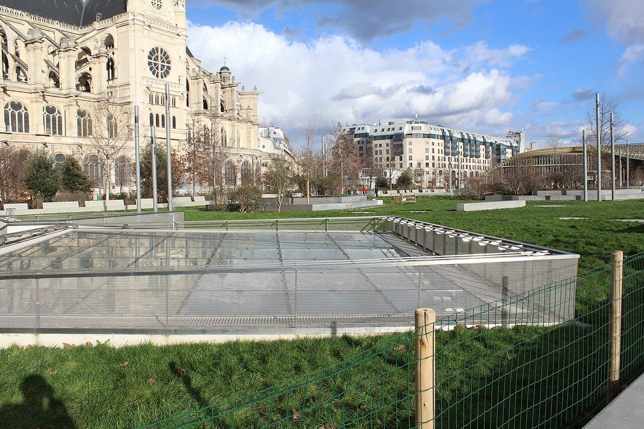 Jardin Nelson Mandela à Paris