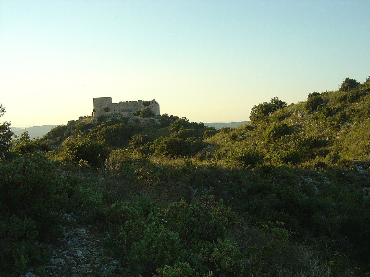 Le Castellas à Saint-Victor-la-Coste