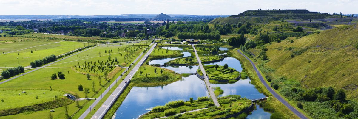 Parc des îles à Hénin-Beaumont