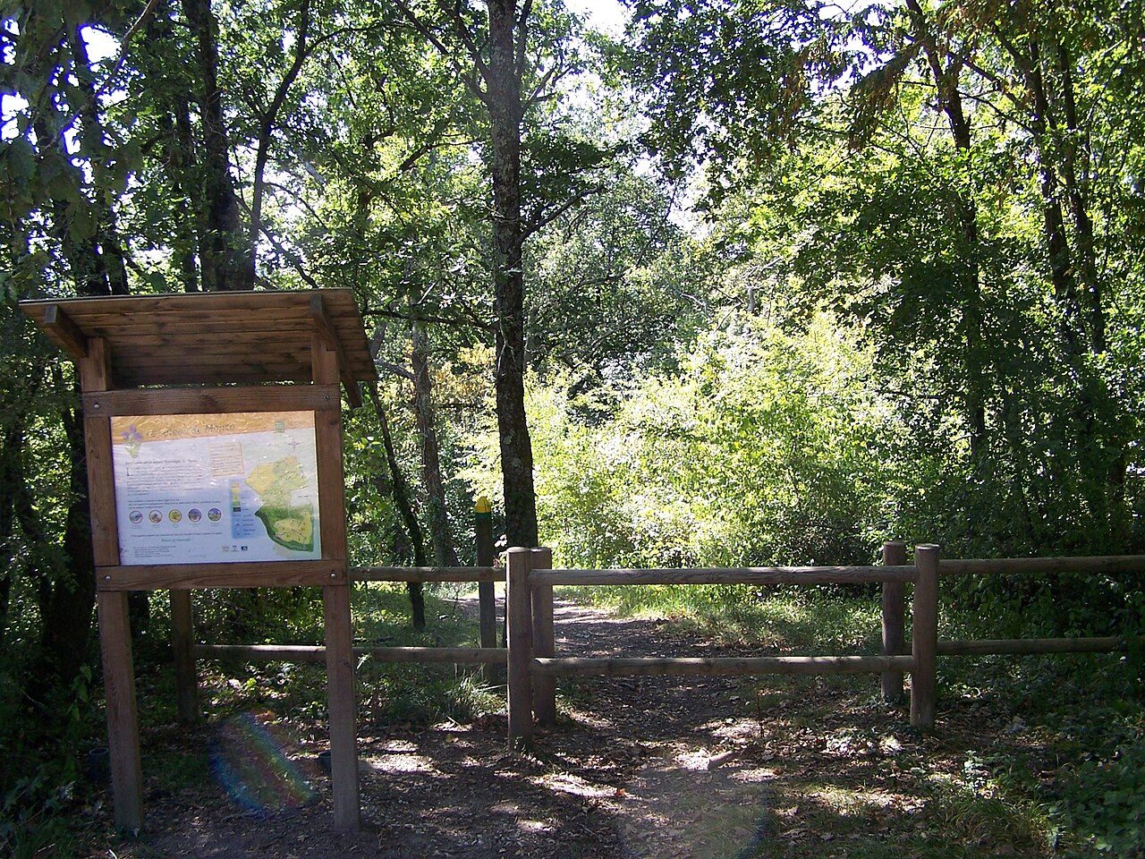 Sentier botanique de Monco à Auros