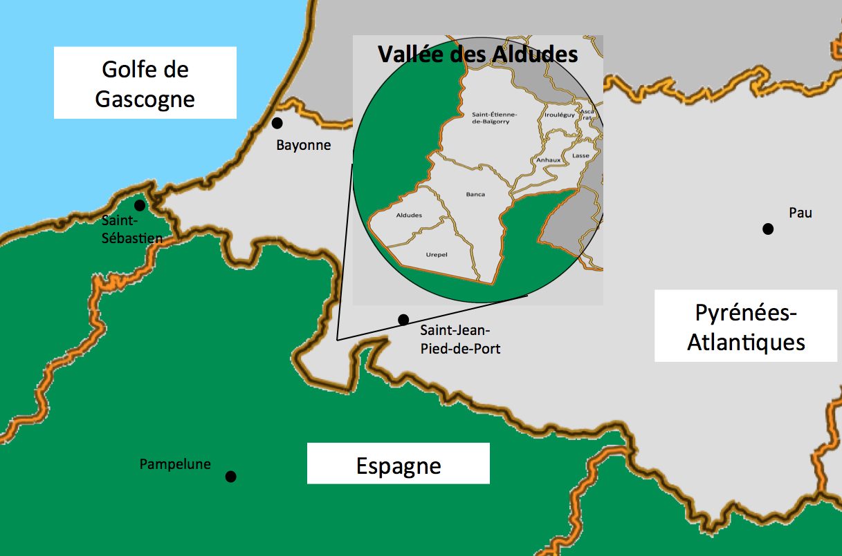 La Vallée des Aldudes à Aldudes