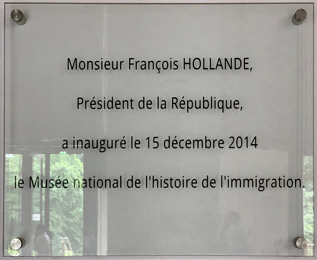 Musée national de l'histoire de l'immigration - Palais de la Porte Dorée à Paris