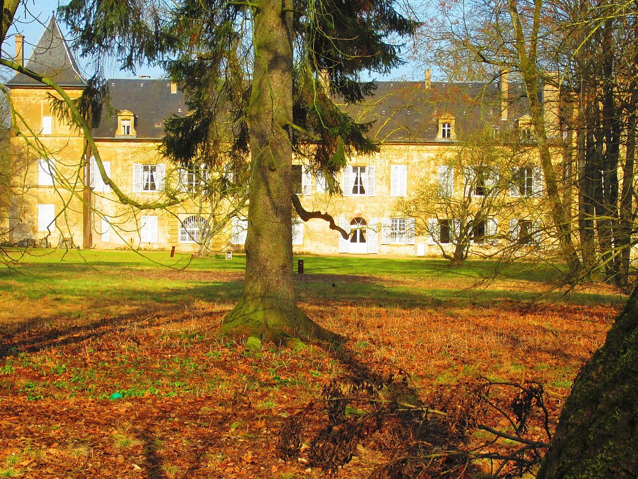 Parc du Château de Preisch à Basse-Rentgen