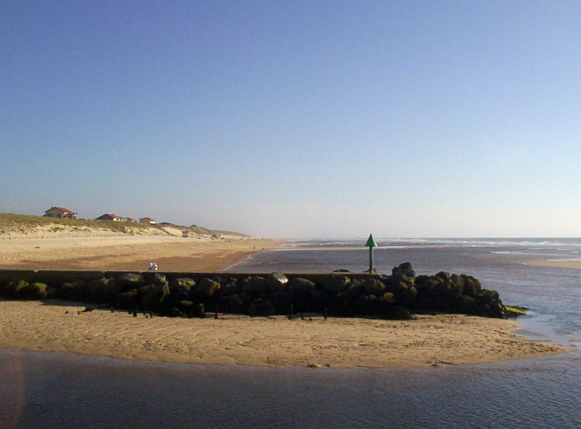 Plage Sud à Mimizan
