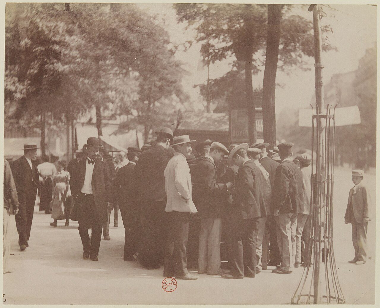 Marché aux timbres à Paris