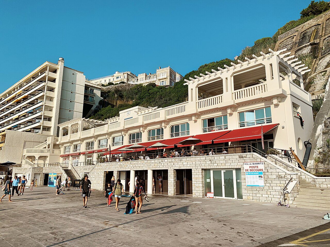 Plage de la Côte des Basques à Biarritz