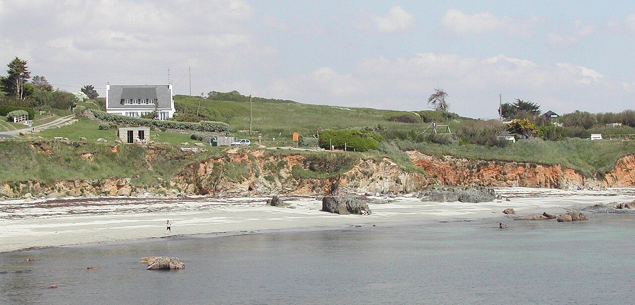 Plage de Trenez à Moëlan-sur-Mer