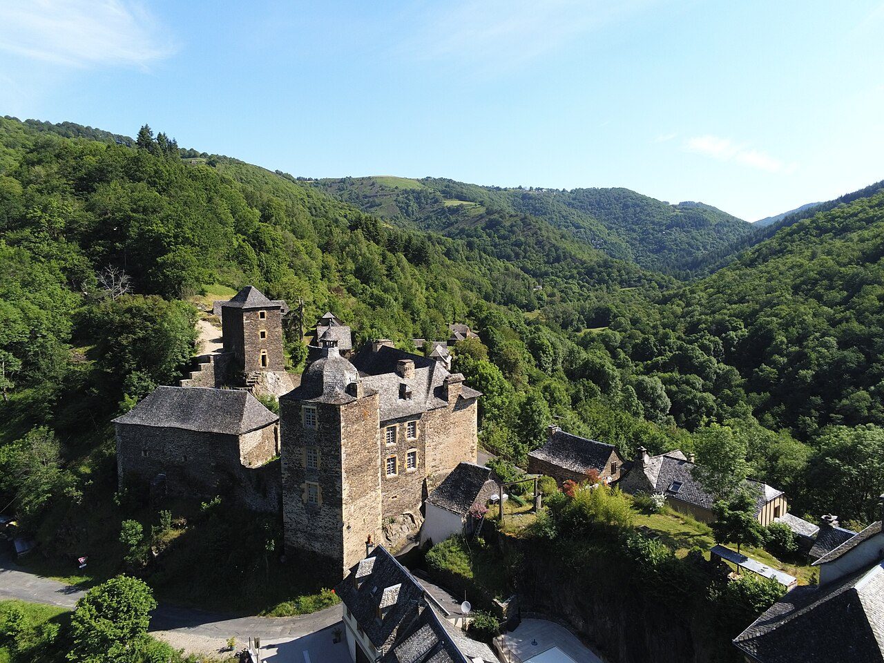 Château de Cabrespines à Coubisou