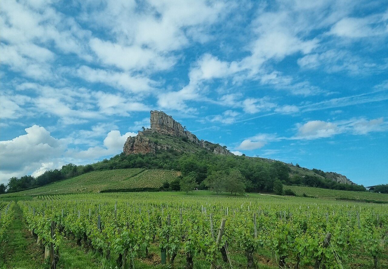 La Roche de Solutré à Solutré-Pouilly