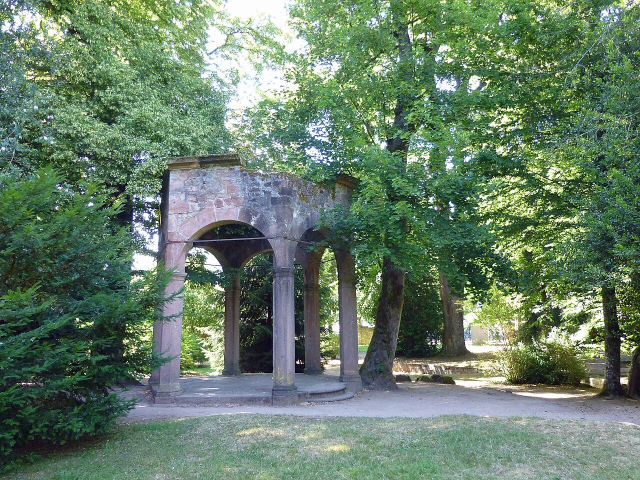Parc de l'abbaye de Senones