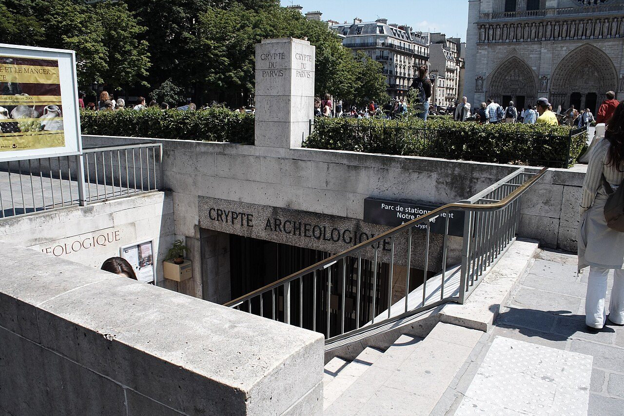 Crypte archéologique de l'Ile de la Cité à Paris
