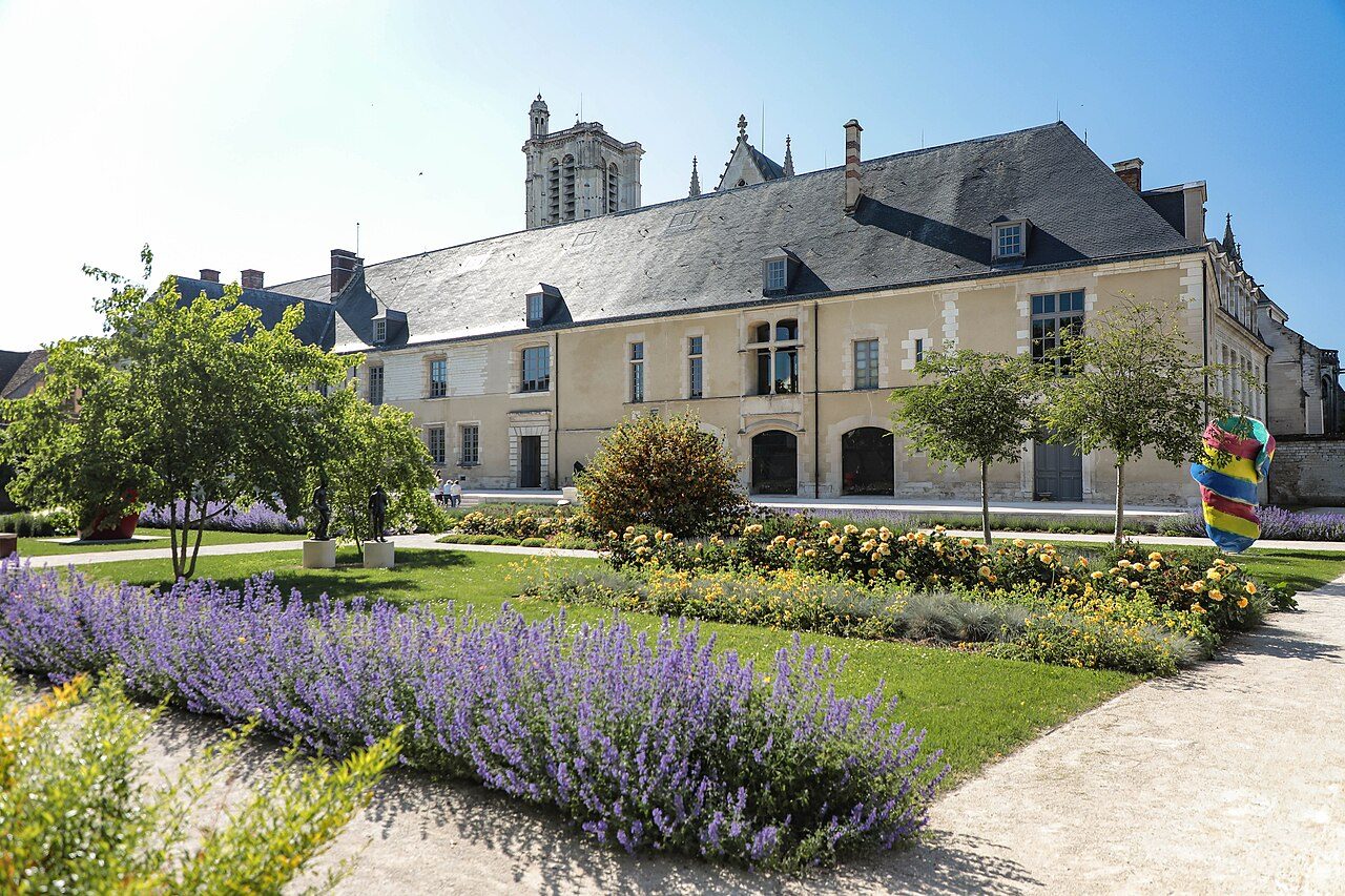 Jardin du musée d'Art moderne à Troyes