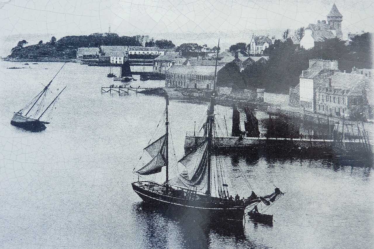 Le port Rhu à Douarnenez